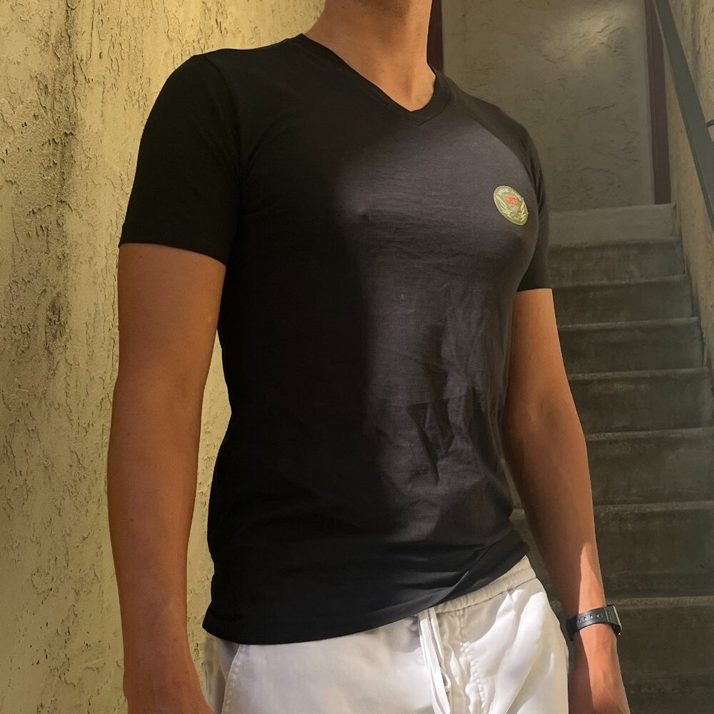 Armani Black Tee
